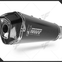 ท่อมอเตอร์ไซค์ MIVV FOR KAWASAKI ZX10R DELTA RACE STEEL BLACK ท่อแต่ง ท่อสูตร ท่อบิ๊กไบค์ ท่อBigbike ท่อไอเสีย