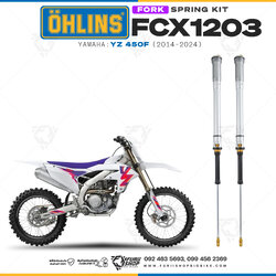 สปริงโช้คหน้า Ohlins FCX1203 For Yamaha YZ 450F 2014-2024
