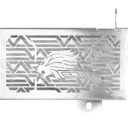 การ์ดหม้อน้ำ LEON สีเงิน FOR YAMAHA R15 2017