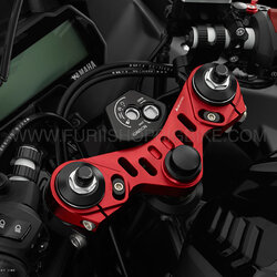 แผงคอ BIKERS สีแดง FOR YAMAHA R15 2017