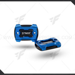 ฝาปิดปั๊มบน Fakie X-MAX300 สีน้ำเงิน