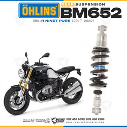 โช๊คหลังแต่ง Ohlins BM652 For BMW R nineT Pure ปี 2017-2020