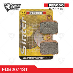ผ้าเบรกหลัง FERODO RACING : For Ducati Honda Aprilia Brembo Kawasaki KTM (FDB2074ST)