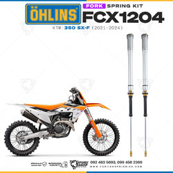 สปริงโช้คหน้า Ohlins FCX1204 For KTM 350 SX-F 2021-2024