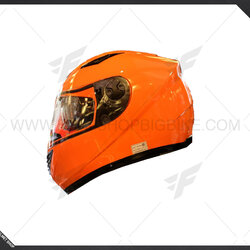 หมวกกันน็อค Real BRAVO ORANGE