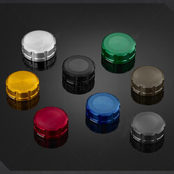 ฝาปิดกระปุกน้ำมันเบรคหลัง Rear Brake Reservoir Cover Bikers Kawasaki Ninja300 ABS