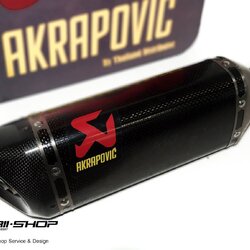 ท่อไอเสียมอเตอร์ไซค์ AKRAPOVIC CARBON SLIP-ON FOR YAMAHA R3
