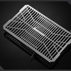 การ์ดหม้อน้ำสแตนเลส (หนา 1.2 mm) (Stainless Radiator Guard (1.2 mm)) Bikers Kawasaki Z250SL ABS
