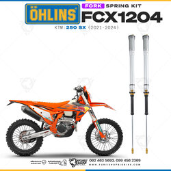 สปริงโช้คหน้า Ohlins FCX1204 For KTM 250 SX 2021-2024
