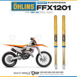 โช้คหน้า OHLINS FFX1201 FOR KTM 125 XC 2021-2024