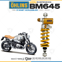 โช๊คหลังแต่ง Ohlins BM645 For BMW R nineT Scrambler ปี 2021-2023