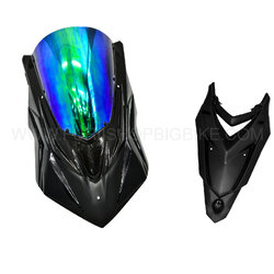ชิวหน้า MOTOZAAA V.2 สีปรอท FOR KAWASAKI Z1000