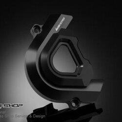 ฝาครอบสเตอหน้า FRONT SPROCKET COVER BIKERS FOR HONDA MSX สีดำ