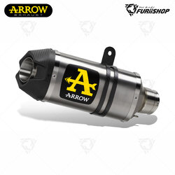 ท่อมอเตอร์ไซค์ Arrow Slip on Indy Titanium-Carbon : HONDA X-ADV750 2021-2025