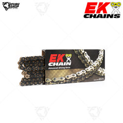โซ่ EX MOTORCYCLE CHAINS QX-RING SRX2 SERIES(ดำทอง) ขนาด 520 : รองรับ 650 cc