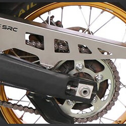 การ์ดโซ่ SRC สีเงิน Honda Africa Twin