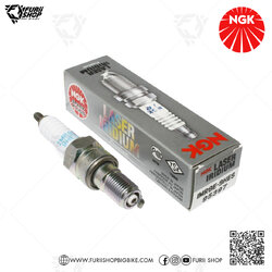 NGK หัวเทียน Laser Iridium ขั้ว Iridium ติดรถ IMR8E-9HES ใช้สำหรับ Honda VFR1200X/XD (1 หัว)