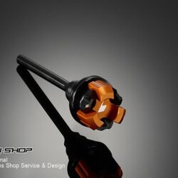 น็อตปิดน้ำมันเครื่อง BIKERS OIL FILLER PIUG FOR HONDA MSX ส้ม สำหรับมอเตอร์ไซค์ บิ๊กไบค์