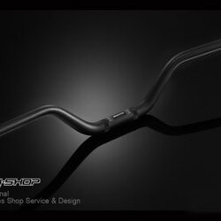 แฮนด์อ้วน Fat Bar Ø28.6 mm for MSX ดำ