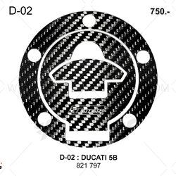 กันรอยฝาถัง Woods สำหรับ Ducati Monster 797