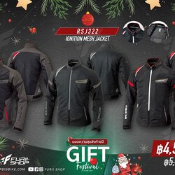 Promotion เสื้อการ์ด TAICHI RSJ322 IGNITION MESH JACKET