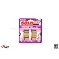 ผ้าเบรกหน้า GOLDFREN S3 FOR HONDA CBR1000RR (2004-2016)