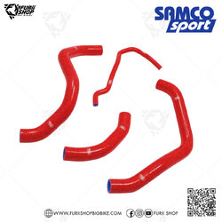 ท่อหม้อน้ำ Samco Sport Radiator Hose Kit (Red) : for Suzuki GSXR1000 2017-2019