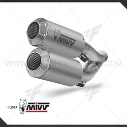 ท่อมอเตอร์ไซค์ MIVV 2 SLIP-ON M3 INOX/ST. STEEL FOR HONDA CB1000R 2018 ท่อแต่ง ท่อสูตร ท่อบิ๊กไบค์ ท่อBigbike ท่อไอเสีย