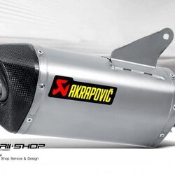 ท่อมอเตอร์ไซค์ AKRAPOVIC SLIP ON FOR HYPERMOTARD821 ท่อแต่ง ท่อสูตร ท่อบิ๊กไบค์ ท่อBigbike ท่อไอเสีย