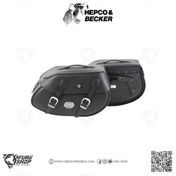 กระเป๋าข้าง HEPCO & BECKER : Buffalo Saddlebag buffalo C-Bow Side Bag 30 Liters/Pair Black