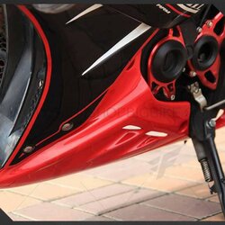 อกล่าง STORM Rider(สตรอมไรเดอร์) FOR YAMAHA R15 สีแดง
