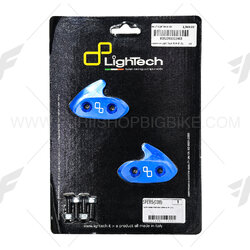 อุดกระจก LIGHTECH สีน้ำเงิน FOR YAMAHA R1/R1M