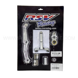 ขาจับกันสะบัด RSV z800 สีเงิน