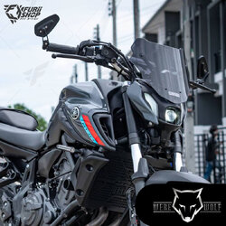 ชิลด์หน้า Were Wolf GT-02 Smoke M531 : for Yamaha MT07 2018-2022
