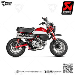 ท่อแต่ง Akrapovic Slip on : for Honda Monkey 2019-2023
