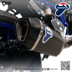ท่อมอเตอร์ไซค์ Termignoni Slip on Carbon : for Yamaha YZF-R3/MT03 2015-2018