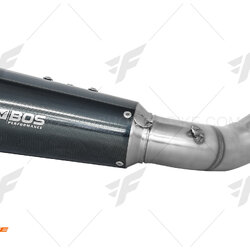 ท่อมอเตอร์ไซค์ BOS SSEC RR CARBON STEEL SLIP-ON FOR KAWASAKI Z900 ท่อแต่ง ท่อสูตร ท่อบิ๊กไบค์ ท่อBigbike ท่อไอเสีย