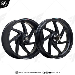 ล้อ MARCHESINI 7 SPOKES WHEEL BLACK FOR Ducati 1199/1299 Panigale