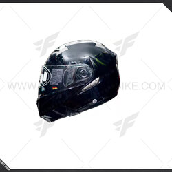 หมวกกันน็อค Real Cosmo ดำเงา