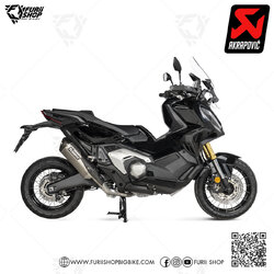 ท่อแต่ง Akrapovic Slip on Titanium : for HONDA XADV 750 2017-2020/All new 2021-2023