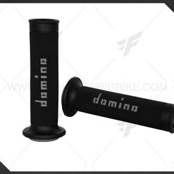 ปลอกแฮนด์ DOMINO A010 ดำ เทา