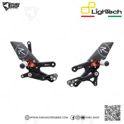 เกียร์โยง Lightech Rearsets R Version : for Yamaha R6 2017-2021