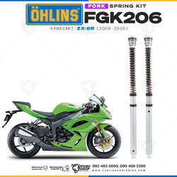สปริงโช้คหน้า Ohlins FGK206 For Kawasaki ZX-6R (600cc) 2009-2016