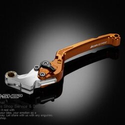 มือเบรกหน้า ปรับระดับ พับได้ bikers for MSX สีส้ม