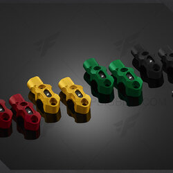 ประกับหูกระจก (Rotating Bar Clamps With Mirror Hole (2 Pieces)) Kawasaki Z900 ABS (2017-2019)