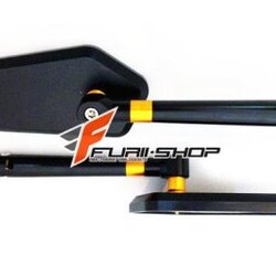 กระจก Circuit type2 กระจกข้างมอเตอร์ไซค์ กระจกข้างบิ๊กไบค์