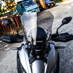 ชิวหน้า ERMAX ทรง TOURING สีใส FOR HONDA XADV