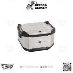 กล่องหลัง HEPCO & BECKER : XCEED TOPCASE 45 LTR. - SILVER
