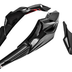 ปากนกพร้อมกาบข้างMOTOZAAA ดำเงา CB500X 2016