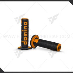 ปลอกแฮนด์ Domino Racing รุ่น A 360 สี ดำ-ส้ม ปี 2020 รหัส A36041C4045A7-0